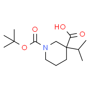 1-Boc-3-isopropylpiperidine-3-carboxylic Acid