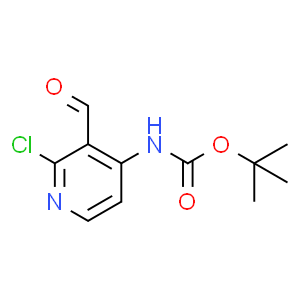 Tert-Butyl (2-chloro-3-formylpyridin-4-yl)carbamate