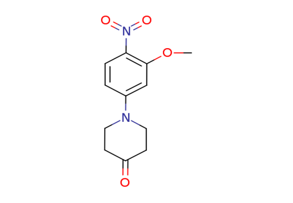 1-(3-Methoxy-4-nitrophenyl)piperidin-4-one