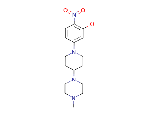 1-(1-(3-Methoxy-4-nitrophenyl)piperidin-4-yl)-4-Methylpiperazine