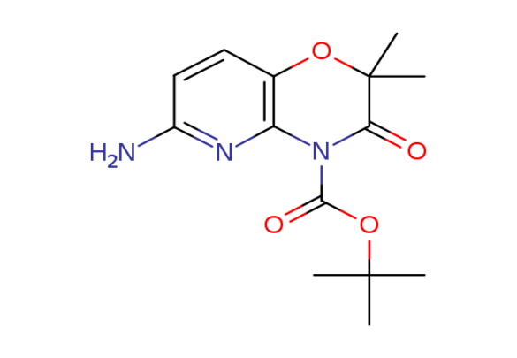 tert-butyl 6-amino-2,2-dimethyl-3-oxopyrido[3,2-b][1,4]oxazine-4-carboxylate