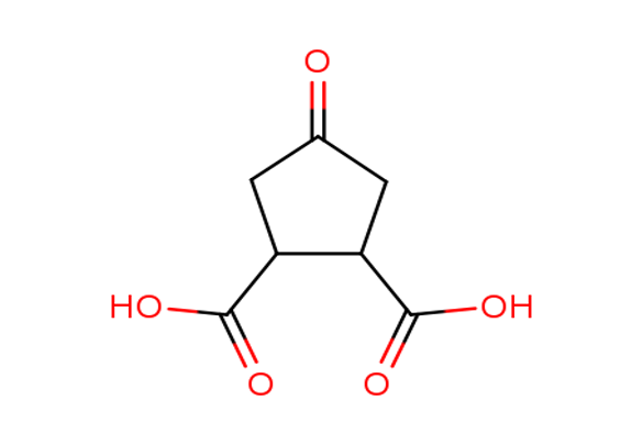 4-oxocyclopentane-1,2-dicarboxylic acid