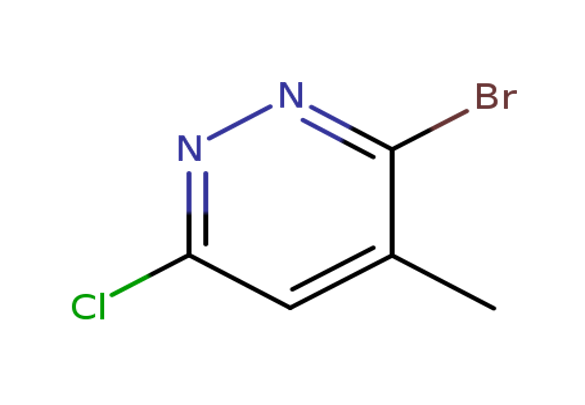 3-Bromo-6-chloro-4-methylpyridazine