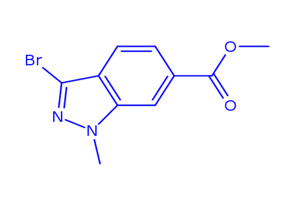 Methyl 3-bromo-1-methylindazole-6-carboxylate