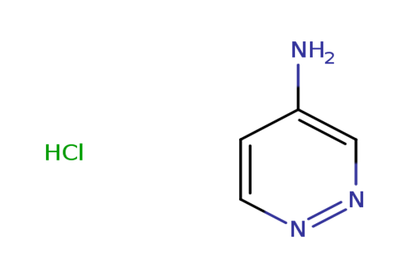 Pyridazin-4-amine hydrochloride