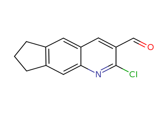 2-Chloro-7,8-dihydro-6H-cyclopenta[g]quinoline-3-carbaldehyde