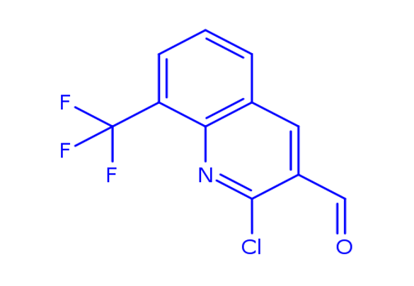 2-chloro-8-trifluoromethyl-quinoline-3-carbaldehyde