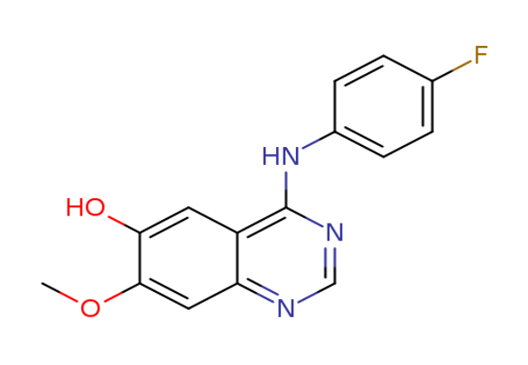 4-((4-fluorophenyl)amino)-7-methoxyquinazolin-6-ol