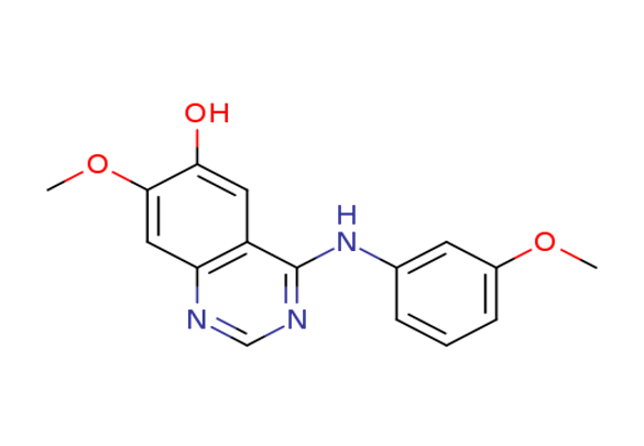 7-methoxy-4-[(3-methoxyphenyl)amino]quinazolin-6-ol