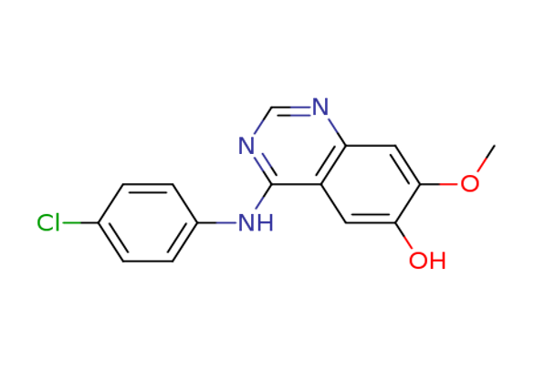 4-(4-chlorophenylamino)-7-methoxyquinazolin-6-ol