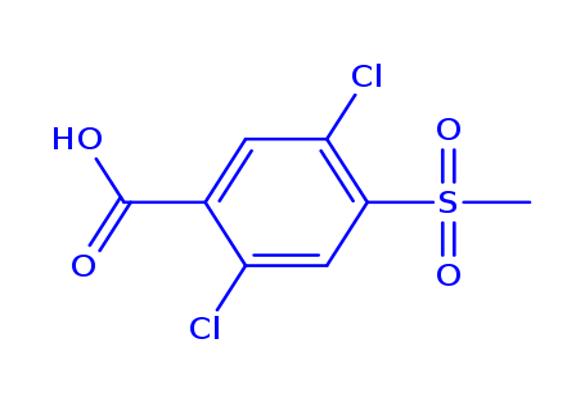 2,5-dichloro-4-methylsulfonylbenzoic acid