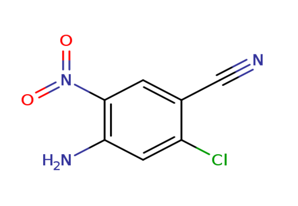 2-chloro-4-amino-5-nitrobenzonitrile