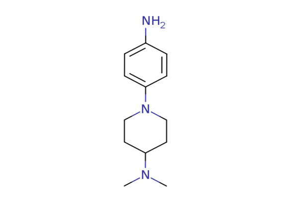 1-(4-Aminophenyl)-N,N-dimethylpiperidin-4-amine