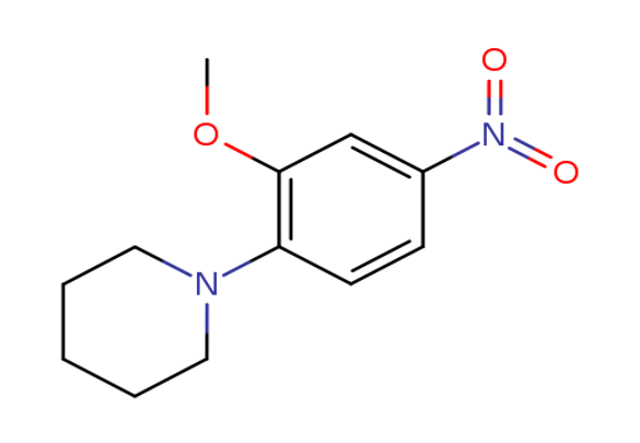 1-(2-methoxy-4-nitrophenyl)piperidine