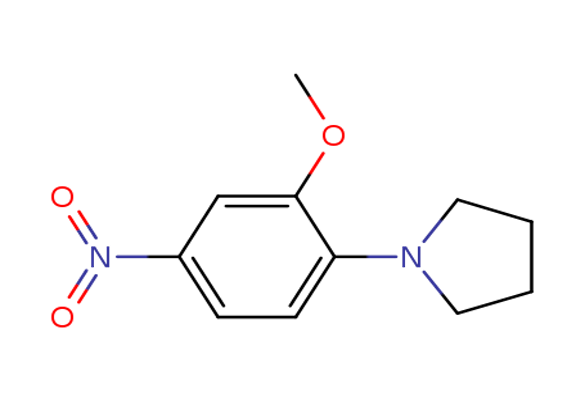 1-(2-Methoxy-4-nitrophenyl)pyrrolidine