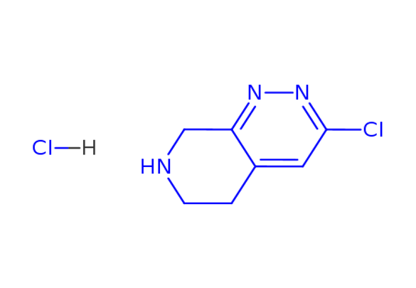 3-chloro-5H,6H,7H,8H-pyrido[3,4-c]pyridazine hydrochloride