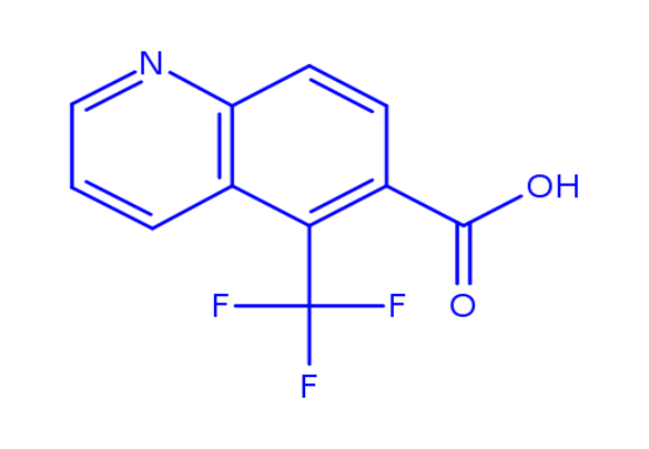 5-(trifluoromethyl)quinoline-6-carboxylic acid