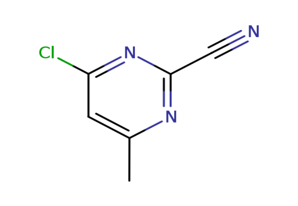 4-chloro-6-methylpyrimidine-2-carbonitrile