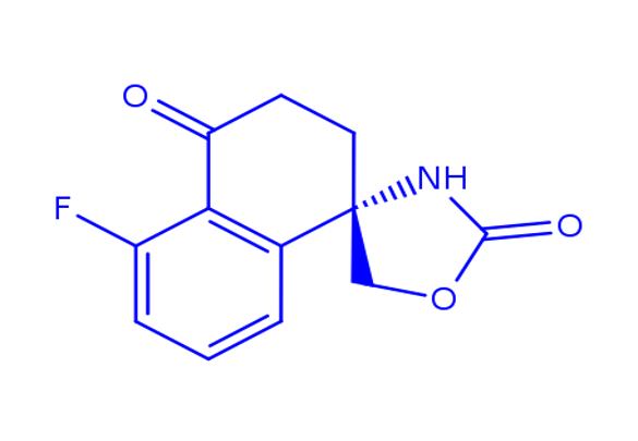 (S)-5-fluoro-2H-spiro[naphthalene-1,4'-oxazolidine]-2',4(3H)-dione