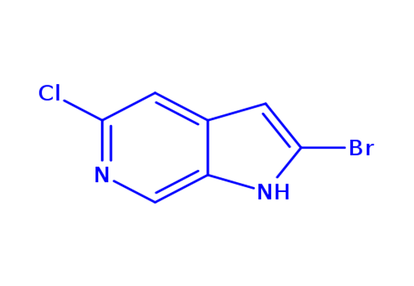 2-bromo-5-chloro-1H-pyrrolo[2,3-c]pyridine
