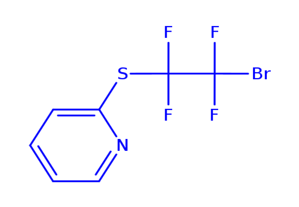 2-((2-Bromo-1,1,2,2-tetrafluoroethyl)thio)pyridine