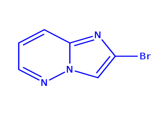 Structure image for 2-BroMoiMidazo[1,2-b]pyridazine