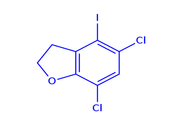 5,7-Dichloro-4-iodo-2,3-dihydrobenzofuran