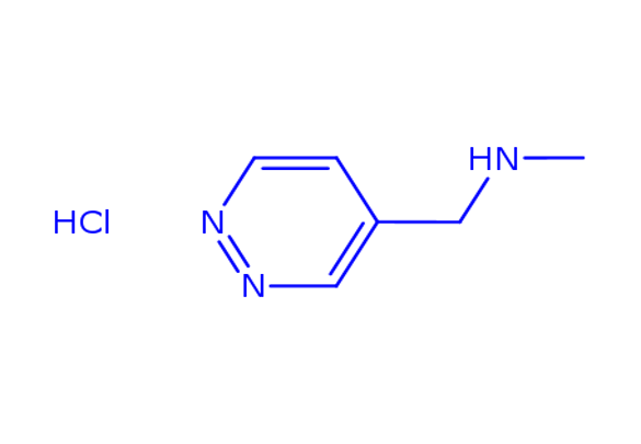 N-Methyl-1-(pyridazin-4-yl)methanamine hydrochloride