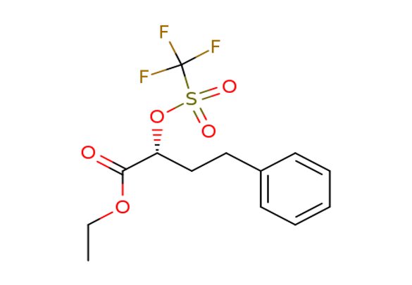 Ethyl (R)-4-phenyl-2-[[(trifluoromethyl)sulfonyl]oxy]butyrate