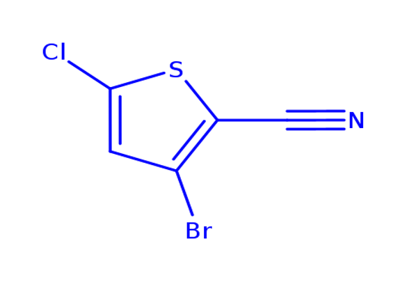3-Bromo-5-chlorothiophene-2-carbonitrile