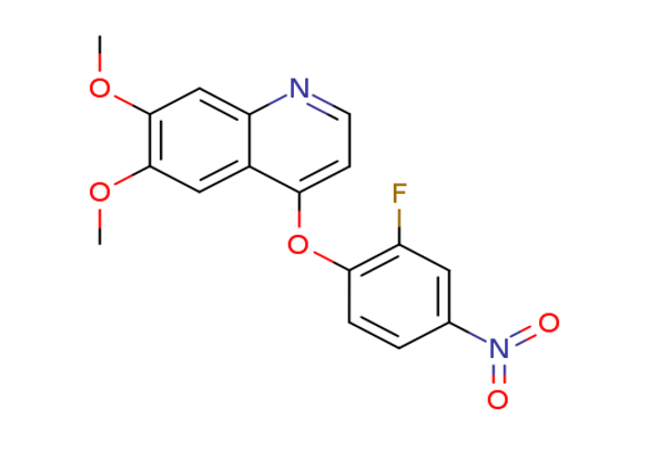 4-(2-fluoro-4-nitrophenoxy)-6,7-dimethoxyquinoline