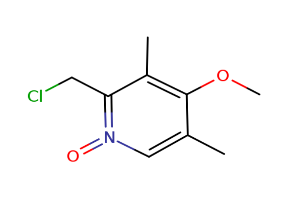 2-ChloroMethyl-4-Methoxy-3,5-diMethylpyridine 1-Oxide