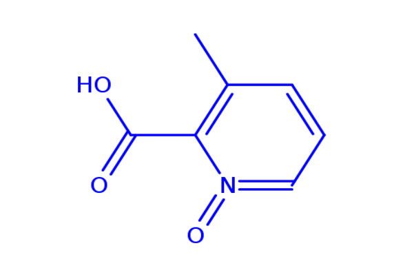 3-methyl-1-oxidopyridin-1-ium-2-carboxylic acid