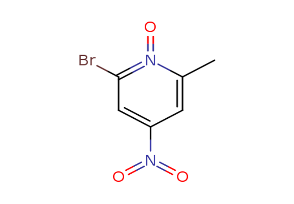 2-Bromo-6-methyl-4-nitropyridin-1-oxide