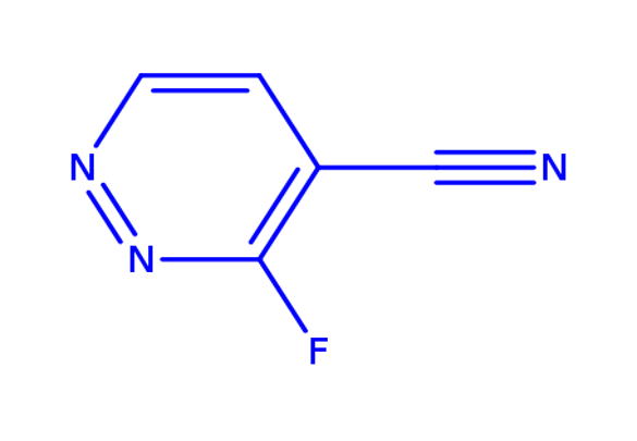 3-fluoropyridazine-4-carbonitrile