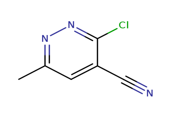 3-Chloro-6-methylpyridazine-4-carbonitrile