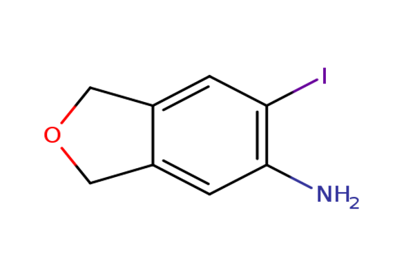 6-Iodo-1,3-dihydroisobenzofuran-5-amine