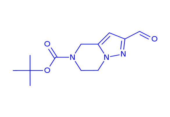tert-Butyl 2-formyl-6,7-dihydropyrazolo[1,5-a]pyrazine-5(4H)-carboxylate