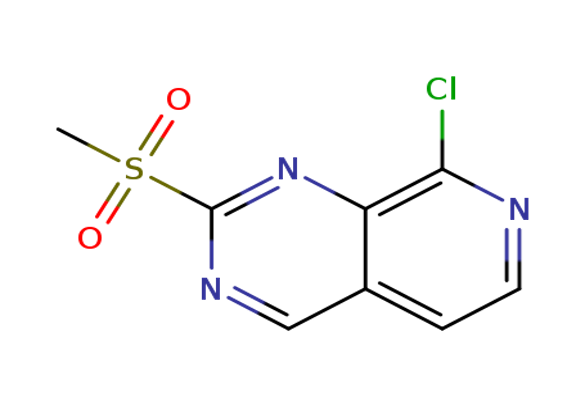 8-Chloro-2-(methylsulfonyl)pyrido[3,4-d]pyrimidine