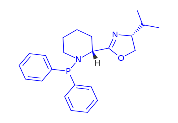 (2S)-2-[(4R)-4,5-Dihydro-4-(1-methylethyl)-2-oxazolyl]-1-(diphenylphosphino)piperidine