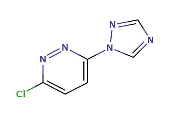 3-chloro-6-(1H-1,2,4-triazol-1-yl)pyridazine