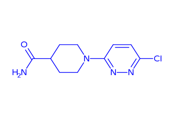 1-(6-Chloro-3-pyridazinyl)-4-piperidinecarboxamide