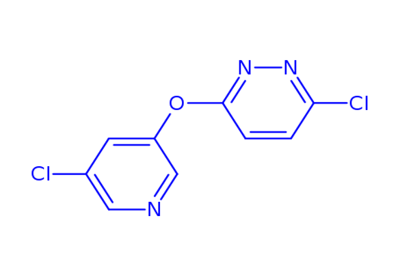 3-chloro-6-(5-chloropyridin-3-yl)oxypyridazine