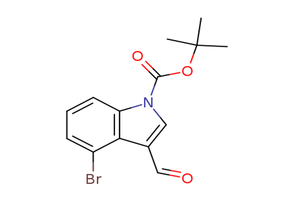 4-Bromo-3-formylindole-1-carboxylic acid tert-butyl ester