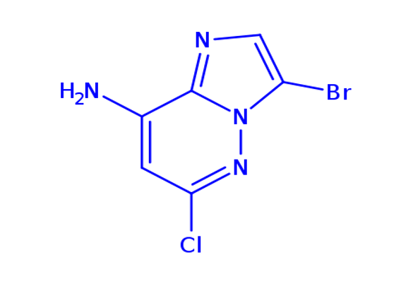 3-Bromo-6-chloroimidazo[1,2-b]pyridazin-8-amine