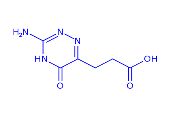 3-(3-amino-5-oxo-2,5-dihydro-1,2,4-triazin-6-yl)propanoic acid