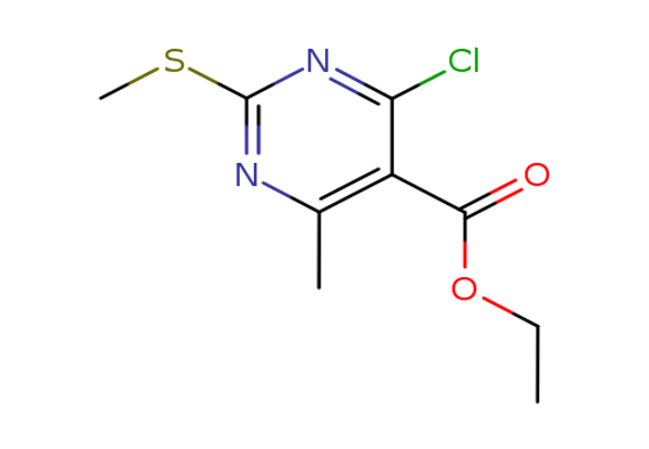 Ethyl 4-chloro-6-methyl-2-(methylthio)pyrimidine-5-carboxylate