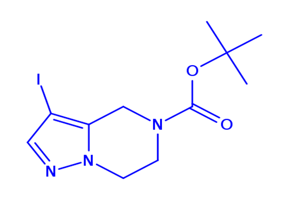 tert-butyl 3-iodo-6,7-dihydropyrazolo[1,5-a]pyrazine-5(4H)-carboxylate