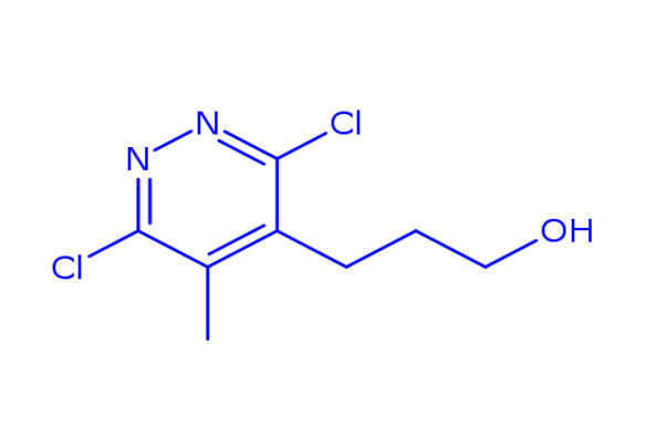 3,6-Dichloro-5-methyl-4-pyridazinepropanol