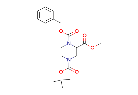 Methyl N-4-Boc-N-1-Cbz-2-piperazinecarboxylate